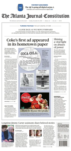 Cover of The Atlanta Journal-Constitution