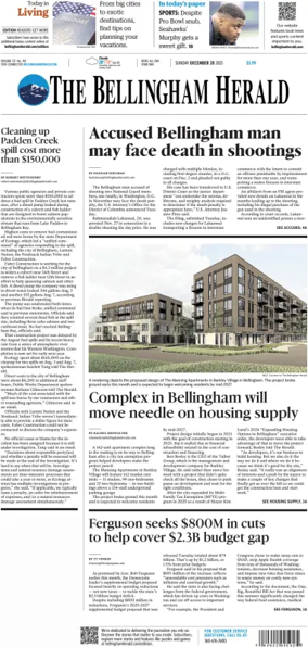 Cover of The Bellingham Herald (Sunday)