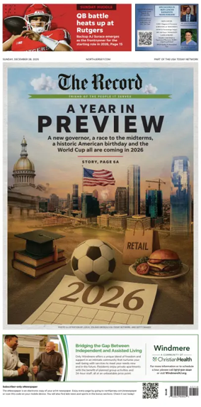 Cover of The Bergen Record