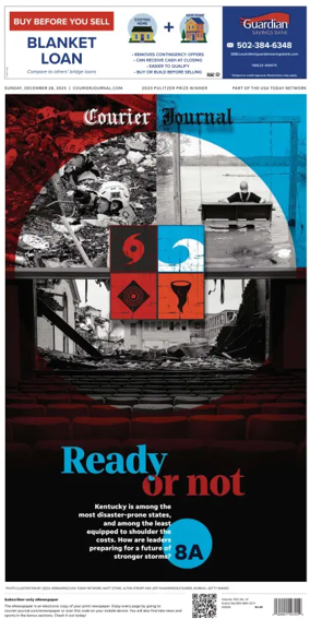 Cover of The Courier-Journal (Louisville)