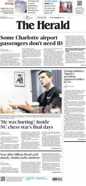 Cover of The Herald (Rock Hill)