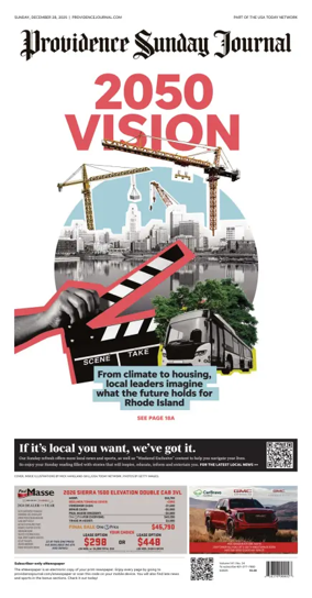 Cover of The Providence Journal