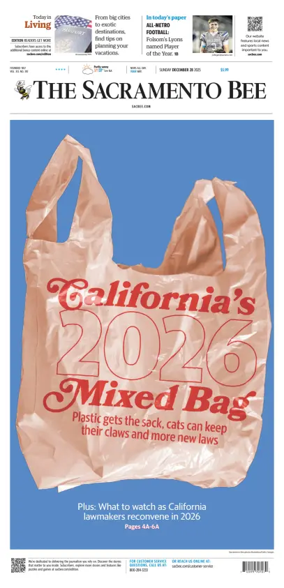 Cover of The Sacramento Bee (Sunday)
