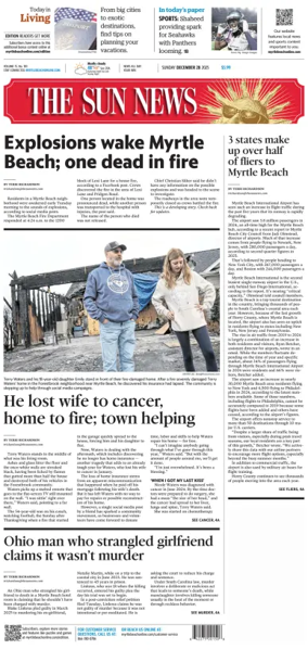 Cover of The Sun News (Sunday)