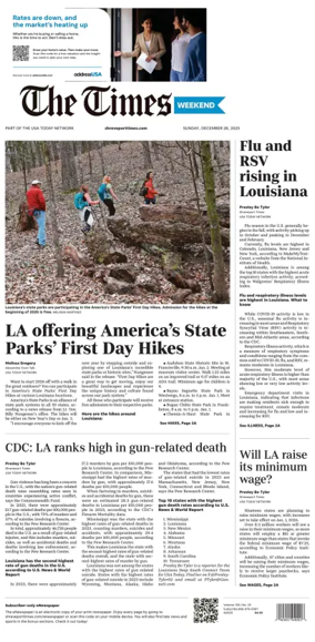 Cover of The Times (Shreveport)