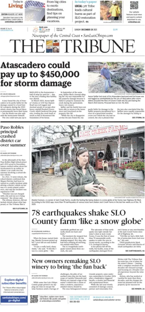 Cover of The Tribune (SLO) (Sunday)