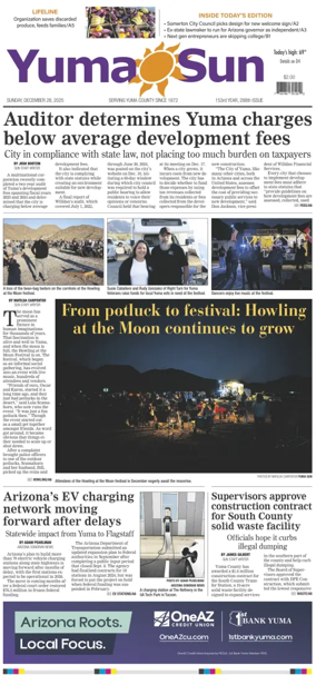 Cover of Yuma Sun       