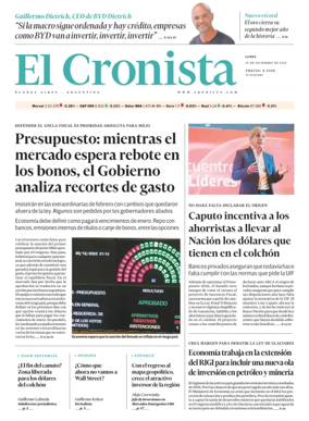 Cover of El Cronista comercial