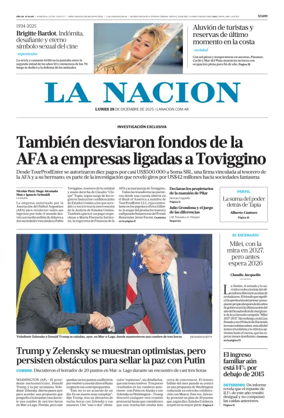Cover of La Nacion