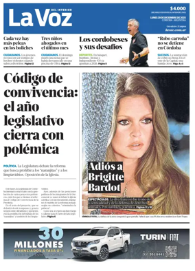 Cover of La Voz del Interior