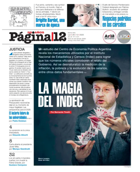 Cover of Pagina 12