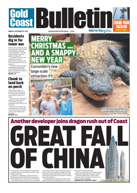 Cover of The Gold Coast Bulletin