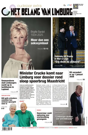 Cover of Het Belang van Limburg