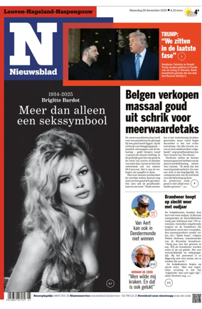 Cover of Het Nieuwsblad