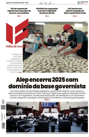 Cover of Folha de Londrina