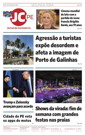 Cover of Jornal do Commercio