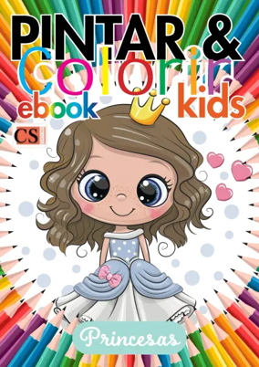 Cover of Pintar e Colorir Kids