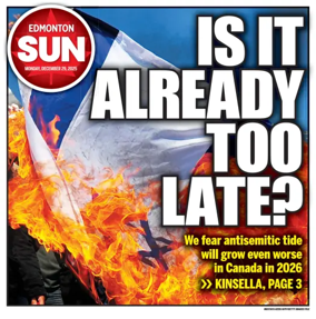 Cover of Edmonton Sun