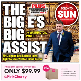 Cover of Toronto Sun