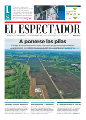 Cover of El Espectador