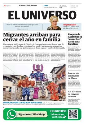 Cover of El Universo