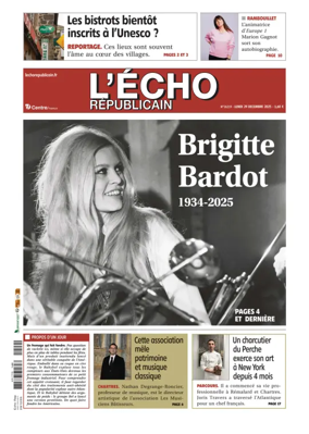 Cover of L'Echo Republicain