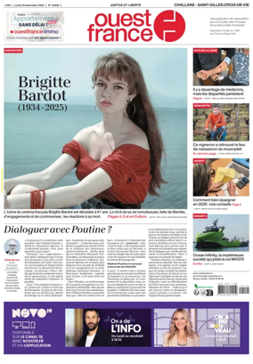 Cover of Ouest France (Challans / Saint-Gilles-Croix-de-Vie)