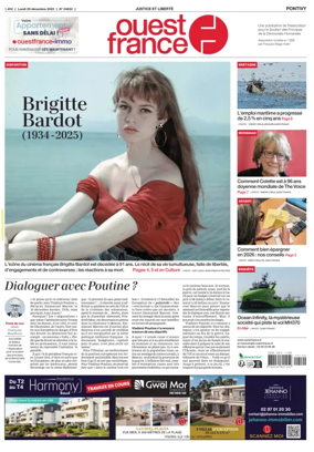 Cover of Ouest France (Pontivy)