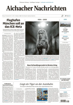 Cover of Aichacher Nachrichten