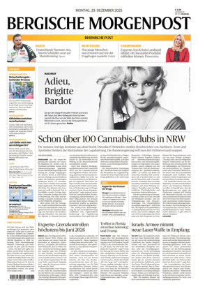 Cover of Bergische Morgenpost Wermelskirchen/Huckeswagen/Radevormwald