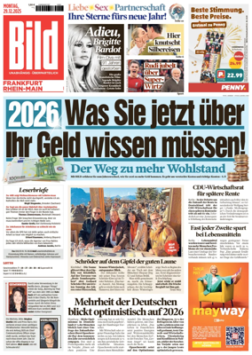 Cover of BILD Frankfurt