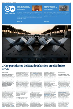 Cover of Deutsche Welle (Spanish edition)