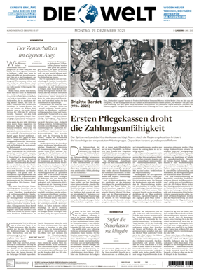 Cover of Die Welt