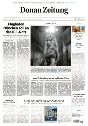 Cover of Donau Zeitung