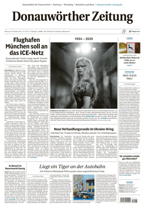Cover of Donauwoerther Zeitung