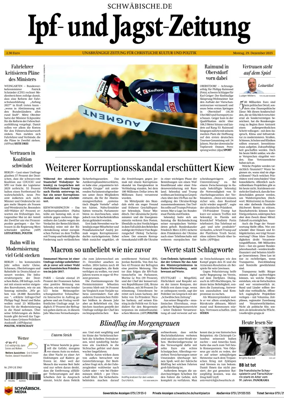 Cover of Ipf- und Jagst-Zeitung