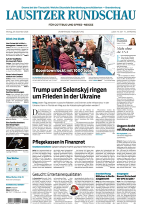 Cover of Lausitzer Rundschau