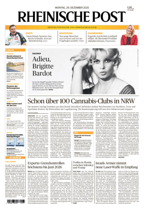 Cover of Rheinische Post Duisburg