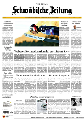 Cover of Schwabische Zeitung (Alb-Donau)
