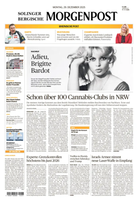 Cover of Solinger Bergische Morgenpost/Remscheid