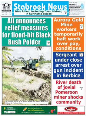 Cover of Stabroek News