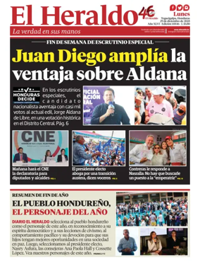 Cover of Diario El Heraldo