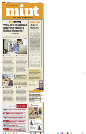 Cover of Mint Bangalore