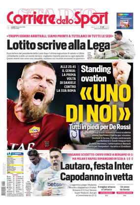 Cover of Corriere dello Sport (Roma)