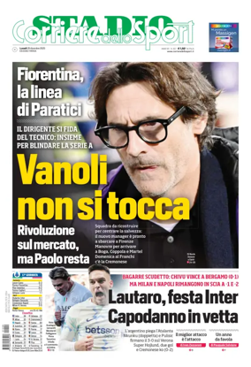Cover of Corriere dello Sport Stadio (Firenze)