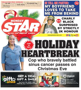 Cover of The Star (Jamaica)