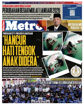 Cover of Harian Metro