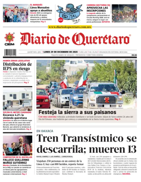 Cover of Diario de Queretaro