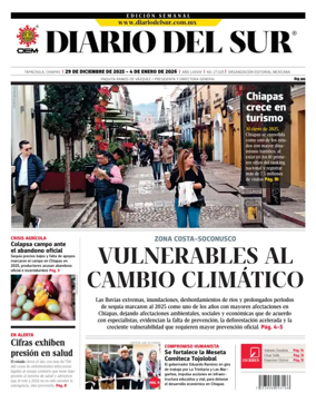 Cover of Diario del Sur