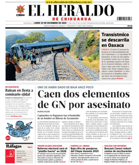 Cover of El Heraldo de Chihuahua